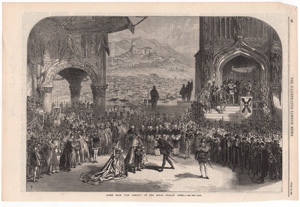 antique opera prints from the 19th century